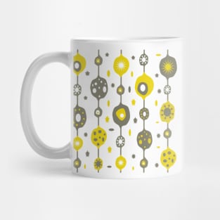 Mid century modern retro abstract pattern Mug